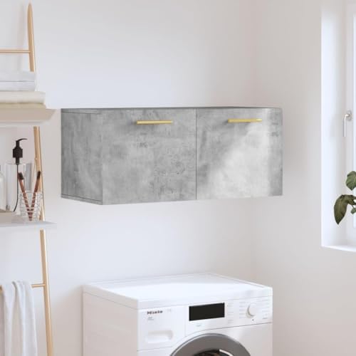 Wandschrank Hochglanz Weiß 100x36,5x35 cm Holzwerkstoff, Schrank, Küchenschränke, Badezimmer Wandschränke, Hauswirtschaftsschrank, Vorratsschrank, Vorratsschrank, Concrete Grey, 80 x 36.5 x 35 cm Wandschrank Hochglanz Weiß 100x36,5x35 cm Holzwerkstoff, Schrank, Küchenschränke, Badezimmer Wandschränke, Hauswirtschaftsschrank, Vorratsschrank, Vorratsschrank, Concrete Grey, 80 x 36.5 x 35 cm von Generic