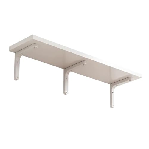 Wandschreibtisch, Wandtisch, Einteiliges Formteil, Geeignet zur Aufbewahrung oder Präsentation in der Küche und im Schlafzimmer(White,60 x 20 cm) von Generic