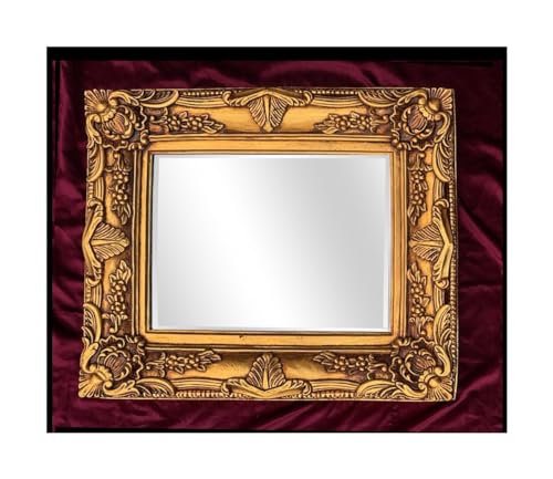 Wandspiegel Rahmenspiegel Barockspiegel Spiegel In Bronz Gold 60x50 cm Renaissance Opulenter Prachtvoller Nostalgie Antik Barock Repro Barockstil Mod2 Wandspiegel Rahmenspiegel Barockspiegel Spiegel In Bronz Gold 60x50 cm Renaissance Opulenter Prachtvoller Nostalgie Antik Barock Repro Barockstil Mod2 von Generic
