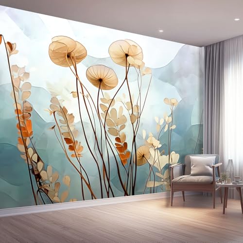 Wandtapete Abstrakt Linien Trockenblumen Fototapete 300 x 210 cm, Bunt Tapete Bild Dekoration Wanddeko, Tapete Panorama Poster für Mädchen, Jungs Schlafzimmer Wohnzimmer Wandtapete Abstrakt Linien Trockenblumen Fototapete 300 x 210 cm, Bunt Tapete Bild Dekoration Wanddeko, Tapete Panorama Poster für Mädchen, Jungs Schlafzimmer Wohnzimmer von Generic