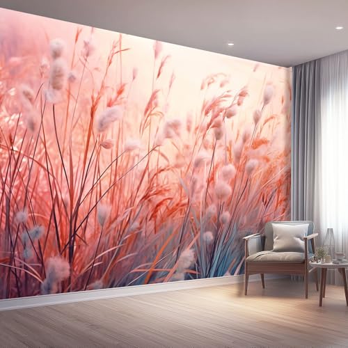 Wandtapete Aquarell Farbverlauf Verträumt Fantasie Wildes Gra Fototapete 250 x 175 cm, Bunt Tapete Bild Dekoration Wanddeko, Tapete Panorama Poster für Mädchen, Jungs Schlafzimmer Wohnzimmer von Generic