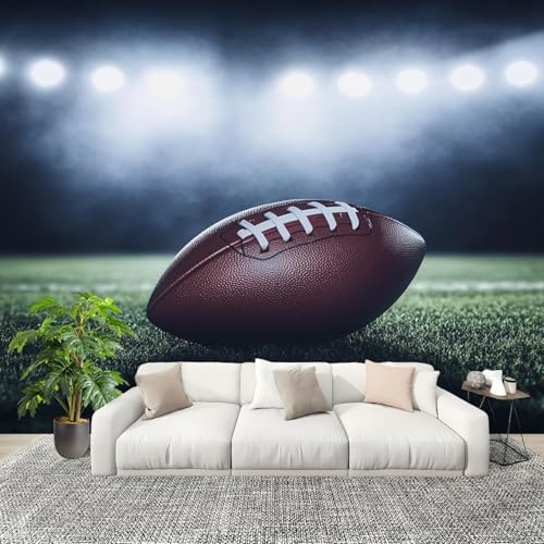 Wandtapete Fototapete 200x140 cm American Football Thema Vliestapete Bild Dekoration Wandposter, Sport Tapete Panorama Poster für Wohnzimmer, Schlafzimmer Wand Dekoration Wandtapete Fototapete 200x140 cm American Football Thema Vliestapete Bild Dekoration Wandposter, Sport Tapete Panorama Poster für Wohnzimmer, Schlafzimmer Wand Dekoration von Generic
