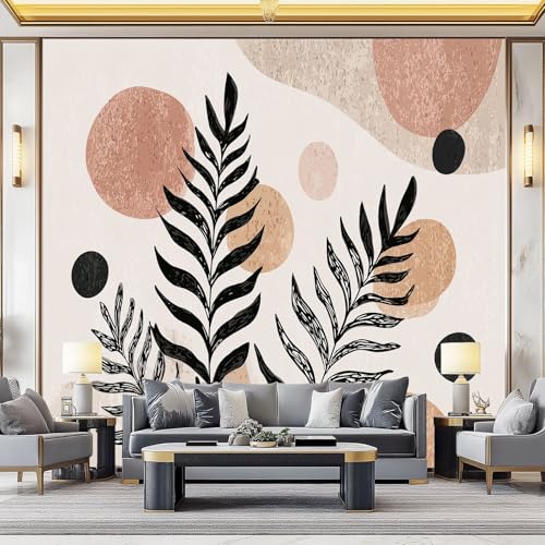 Wandtapete Vlies Fototapete Bunt - Abstrakt Textur Blätter Kreise Wanddeko, Perfekt für Wohnzimmer & Schlafzimmer, Einfach anzubringen, Nicht selbstklebend, 400 x 280 cm Wandtapete Vlies Fototapete Bunt - Abstrakt Textur Blätter Kreise Wanddeko, Perfekt für Wohnzimmer & Schlafzimmer, Einfach anzubringen, Nicht selbstklebend, 400 x 280 cm von Generic