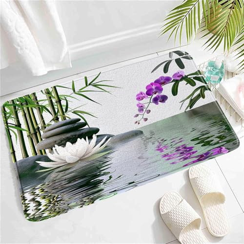 Waschbar Duschvorleger Polyestermatte Bettvorleger 40×60cm für Wohnwagen,Garten,Eingang Waschbar Duschvorleger Polyestermatte Bettvorleger 40×60cm für Wohnwagen,Garten,Eingang von Generic