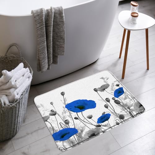 Waschbar Duschvorleger Türmatte Waschbare Matte 40×60cm für Flur,Eingangsbereich,Außenbereich von Generic