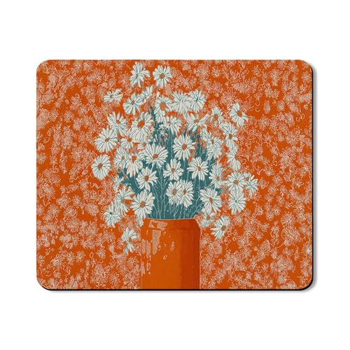 Waschmaschinen- und Trockner-Matte mit Blumenmuster, Retro-Gänseblümchen-Druck, dekorative Gummi-Abdeckung, rutschfest, wasserdicht, 50,8 x 61 cm Waschmaschinen- und Trockner-Matte mit Blumenmuster, Retro-Gänseblümchen-Druck, dekorative Gummi-Abdeckung, rutschfest, wasserdicht, 50,8 x 61 cm von Generic