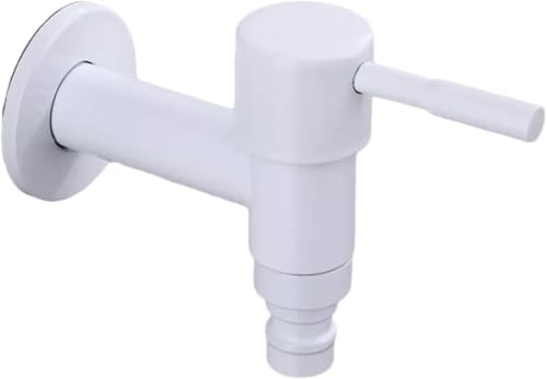Waschmaschinenhahn Schwarz Schnellöffnung 1/2 Zoll Wasserhahn Waschmaschine Wasserhahn 304 Edelstahl Single Kaltwasserhahn Mopp Pool Wasserhahn, White Short Washing Machine Waschmaschinenhahn Schwarz Schnellöffnung 1/2 Zoll Wasserhahn Waschmaschine Wasserhahn 304 Edelstahl Single Kaltwasserhahn Mopp Pool Wasserhahn, White Short Washing Machine von Generic