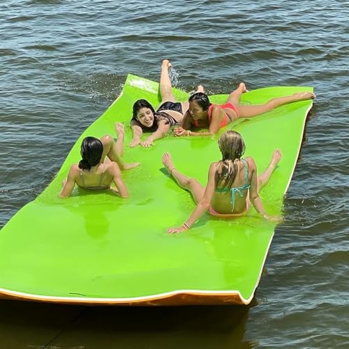 Wasser Schwimmmatte Foam Lakes Lily Pad Für Wassererholung Und Entspannung Lily Mat Für Party, Familie Floating Pad Für Pool & Strand Float, Yellow, 1.8mx1.2mx3.3cm Wasser Schwimmmatte Foam Lakes Lily Pad Für Wassererholung Und Entspannung Lily Mat Für Party, Familie Floating Pad Für Pool & Strand Float, Yellow, 1.8mx1.2mx3.3cm von Generic