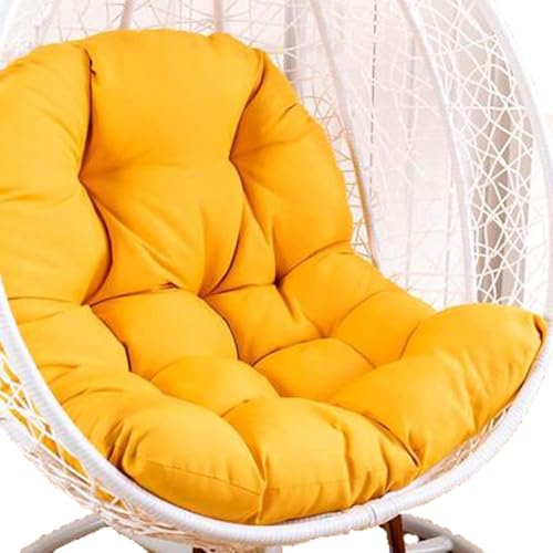 Wasserdichter Hängender Hängesessel - Sonnenbeständige Und Langlebige Stuhlpolster Für Den Sommer, Yellow von Generic