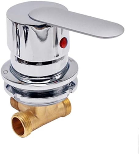 Wasserhahnarmaturen, Mischbatterie, Innenkartuschen-Ersatz, 1-Wege-Ausgang, Umsteller, Schraubgewinde, Duscharmatur, kaltes und heißes Messing, Duscharmatur, Mischbatterie für Duschkabine, Keramik-B Wasserhahnarmaturen, Mischbatterie, Innenkartuschen-Ersatz, 1-Wege-Ausgang, Umsteller, Schraubgewinde, Duscharmatur, kaltes und heißes Messing, Duscharmatur, Mischbatterie für Duschkabine, Keramik-B von Generic