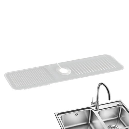 Wasserhahnmatte, Küchenspüle Wasserhahnmatte, Wasserhahnschutz, Spüle, Arbeitsplatten, Silikonschwammhalter - Abtropfmatte für Wasserhahn Rac Matte von Generic