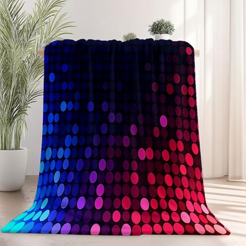 Weiche Warme Flanelldeckes Dunkelblau - Pflegeleicht Anti-Pilling Abstrakte Gradientenpunktillustration Bedruckte Plüschdecke für Couch Bett Sofa Kinder Erwachsene, 220 x 240 cm Weiche Warme Flanelldeckes Dunkelblau - Pflegeleicht Anti-Pilling Abstrakte Gradientenpunktillustration Bedruckte Plüschdecke für Couch Bett Sofa Kinder Erwachsene, 220 x 240 cm von Generic