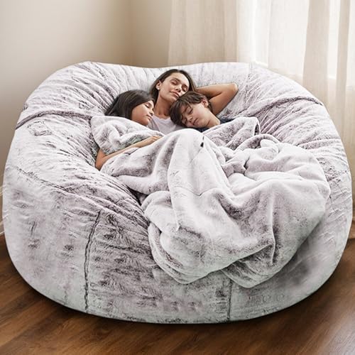 Weicher Sitzsackbezug Aus Samt Ohne Füllung Waschbarer Verdickter Stretchstoff Mit Reißverschluss Einfarbig Moderner Stil Gaming Sitzsack Teenager Erwachsene Gebrauch,H,180 * 90cm von Generic