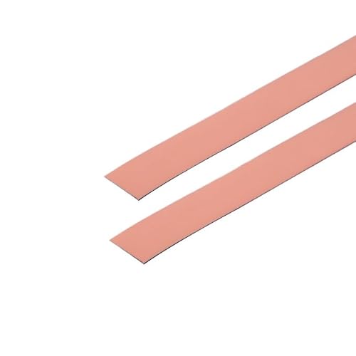 Weichsockelleiste Selbstklebend,Weichsockelleiste 5M PVC-Dekorationslinie Selbstklebendes Hintergrundwand-Kantenband Streifen Deckenmöbel(Brown,1.3cm) von Generic