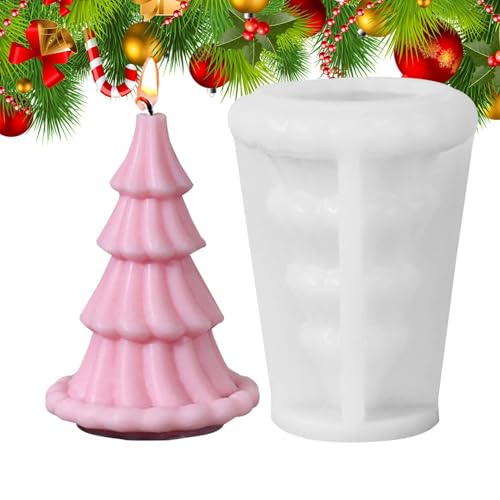 Weihnachtsbaum Silikonform,Silikon Weihnachtsbaum Form Kerze, Aromatherapie Kerzen Schimmel, Seife Epoxidharz Wachs Form Weihnachtsbaum Form für Handwerk Kuchen Schokolade Machen Weihnachtsbaum Silikonform,Silikon Weihnachtsbaum Form Kerze, Aromatherapie Kerzen Schimmel, Seife Epoxidharz Wachs Form Weihnachtsbaum Form für Handwerk Kuchen Schokolade Machen von Generic
