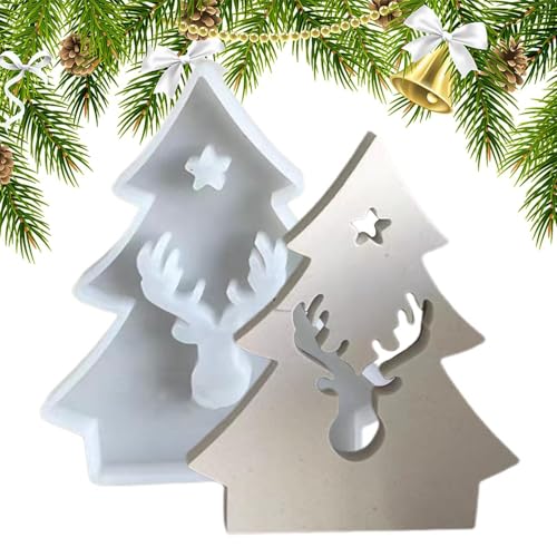 Weihnachtsbaumform, Silikonform für Weihnachtsbaum | Weihnachtsbaumkerzenhalter, die Formen herstellt, Kerzenhalter aus Harz, Epoxidformen zum Schmelzen von Ornamenten Weihnachtsbaumform, Silikonform für Weihnachtsbaum | Weihnachtsbaumkerzenhalter, die Formen herstellt, Kerzenhalter aus Harz, Epoxidformen zum Schmelzen von Ornamenten von Generic