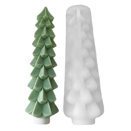Weihnachtsbaumform – Weihnachtsbaum – Silikon-Antihaftformen, handgefertigte Seifenformen, Silikonform, Heimdekoration für Kerzen, Basteln Weihnachtsbaumform – Weihnachtsbaum – Silikon-Antihaftformen, handgefertigte Seifenformen, Silikonform, Heimdekoration für Kerzen, Basteln von Generic