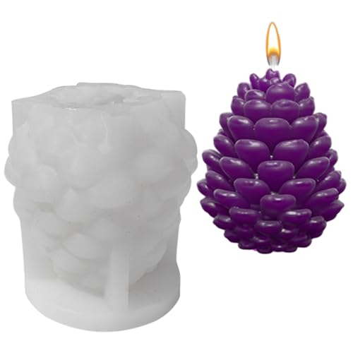 Weihnachtskerzenform aus Silikon – Epoxidharz Casting-Tablett für Kunst DIY – Sie Festlich | Eindrucktür in Form von Casting Hohlräumen Struktur Zeichnung Führung Tasche Weihnachtskerzenform aus Silikon – Epoxidharz Casting-Tablett für Kunst DIY – Sie Festlich | Eindrucktür in Form von Casting Hohlräumen Struktur Zeichnung Führung Tasche von Generic