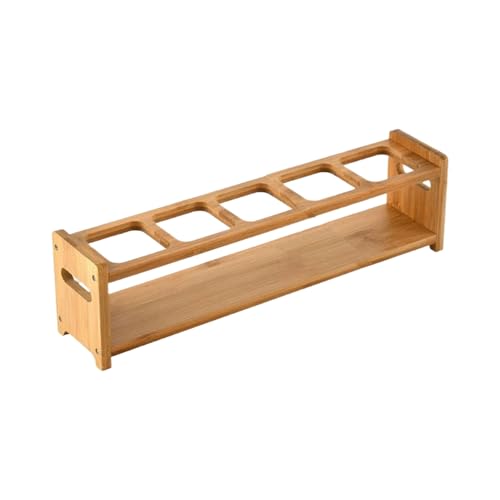 Weinglas Servier Tablett | Holz Glas Organizer Serviertablett - Rutschfester Starker Sockel Trinkhalter Für Küche Picknick Grill Restaurant Weinglas Servier Tablett | Holz Glas Organizer Serviertablett - Rutschfester Starker Sockel Trinkhalter Für Küche Picknick Grill Restaurant von Generic