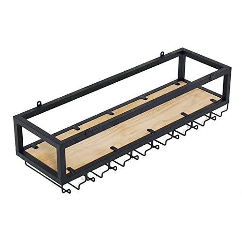Weinregal Decke Hanging Bar UnitCeiling Hanging Flaschenhalter Pflanze Blume Floating Regal Weinflasche Eisen Wandregal/Display Rack/Indoor Kitchen Bar Dekorativer Rahmen (Größe: C-140x2 Weinregal Decke Hanging Bar UnitCeiling Hanging Flaschenhalter Pflanze Blume Floating Regal Weinflasche Eisen Wandregal/Display Rack/Indoor Kitchen Bar Dekorativer Rahmen (Größe: C-140x2 von Generic