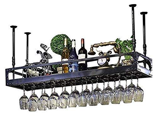 Weinregal Hängendes WeinglasregalDeckenhängendes Glashalterregal Regal für WeinliebhaberBarmöbel & MetalldeckeSchwarze Bronze StielgläserregalWeinflaschenhalterTraube Weinregal Hängendes WeinglasregalDeckenhängendes Glashalterregal Regal für WeinliebhaberBarmöbel & MetalldeckeSchwarze Bronze StielgläserregalWeinflaschenhalterTraube von Generic