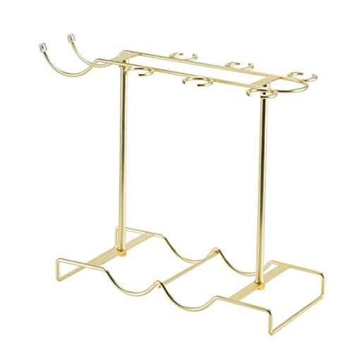 Weinregal Metall Hängender Glashalter Bar Stand Halterung Display Dekoration von Generic