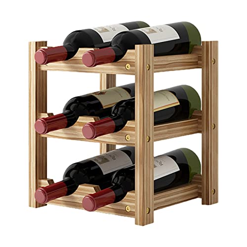 Weinregal Rotweinregal Flaschenregal Essgriffregal Esszimmerdisplay Weinflaschenregal Wandflasche aus Holz Weinregal Rotweinregal Flaschenregal Essgriffregal Esszimmerdisplay Weinflaschenregal Wandflasche aus Holz von Generic