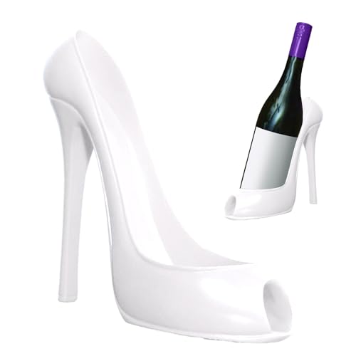 Weinregal zum Aufstellen - Stilvoller Weinständer mit High Heels | Weinständer | Weinständer | Weinständer | 8 hohe und einfache Flaschenhalter für Geschenkkörbe Weinregal zum Aufstellen - Stilvoller Weinständer mit High Heels | Weinständer | Weinständer | Weinständer | 8 hohe und einfache Flaschenhalter für Geschenkkörbe von Generic