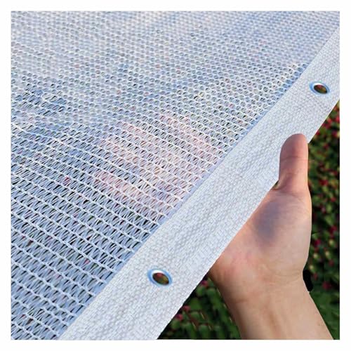Weiß Schattierungsnetz Schattennetz 50% Shading Rate, 1.0x2.0 2.0x2.0 2.0x3.0 2.0x4.0 2.0x5.0 m Atmungsaktiv Schattiernetz UV-Beständiges Beschattungsnetz für Pflanze Gewächshaus Scheune(8.0x10.0 m) Weiß Schattierungsnetz Schattennetz 50% Shading Rate, 1.0x2.0 2.0x2.0 2.0x3.0 2.0x4.0 2.0x5.0 m Atmungsaktiv Schattiernetz UV-Beständiges Beschattungsnetz für Pflanze Gewächshaus Scheune(8.0x10.0 m) von Generic