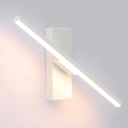 Weiße Badezimmer-Waschtischleuchte, Moderne lineare LED-Wandleuchte, verstellbare Wandleuchte für den Innenbereich, minimalistische Lange Streifen-Wandlampe für Schlafzimmer, Nachttisch, Flur, Wo Weiße Badezimmer-Waschtischleuchte, Moderne lineare LED-Wandleuchte, verstellbare Wandleuchte für den Innenbereich, minimalistische Lange Streifen-Wandlampe für Schlafzimmer, Nachttisch, Flur, Wo von Generic