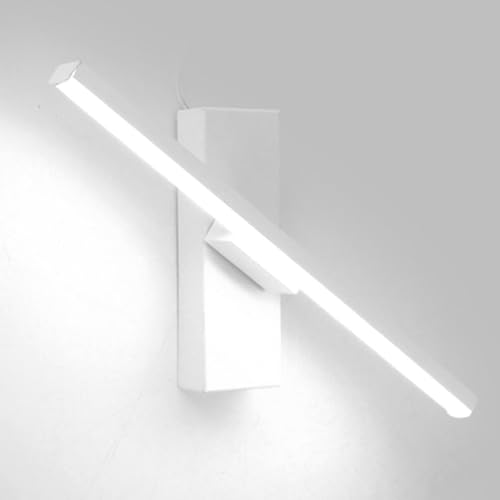 Weiße Badezimmer-Waschtischleuchte, Moderne lineare LED-Wandleuchte, verstellbare Wandleuchte für den Innenbereich, minimalistische Lange Streifen-Wandlampe für Schlafzimmer, Nachttisch, Flur, Wo Weiße Badezimmer-Waschtischleuchte, Moderne lineare LED-Wandleuchte, verstellbare Wandleuchte für den Innenbereich, minimalistische Lange Streifen-Wandlampe für Schlafzimmer, Nachttisch, Flur, Wo von Generic