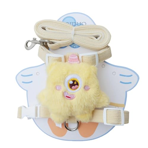 Weste Geschirr für Hunde mit Kaninchen – Geschirr mit Griff, bequem und praktisch, perfekt für mittelgroße und kleine Hunde | Inklusive Leinen-Set, einfache Anwendung von Generic