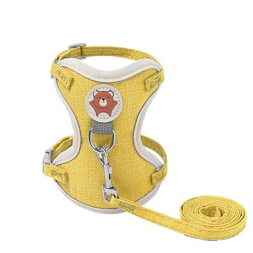 Westengeschirr für Katzen – Geschirr und Leine für Katzen, ausbruchsicheres Geschirr | Verstellbares Katzengeschirr aus Netz, atmungsaktive und reflektierende Sicherheitsweste für das Gehen im Freien Westengeschirr für Katzen – Geschirr und Leine für Katzen, ausbruchsicheres Geschirr | Verstellbares Katzengeschirr aus Netz, atmungsaktive und reflektierende Sicherheitsweste für das Gehen im Freien von Generic