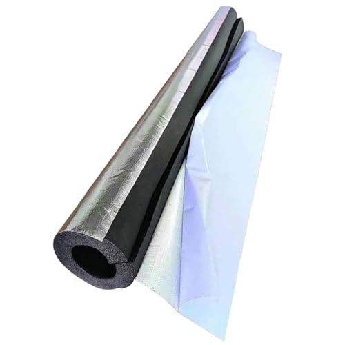 Wetterfeste Isolierung Rohr Flexible Rohrisolierung Selbstklebend Halb Split Isolierschlauch für Rohr ID 16 20 27 34 43 48 60 mm Rohrdämmung Schaumstoff Rohr 1 Stück(ID 34.0 mm) von Generic