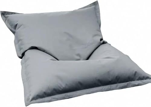 Wetterfester Sitzsack Für Den Außenbereich Kein Füllstoff Wetterbeständiger Uv-geschützter Oxford Sitzsack Abdeckung Garten Strand Schwimmbad Schwimmender Sit, Grey, 120x150cm Wetterfester Sitzsack Für Den Außenbereich Kein Füllstoff Wetterbeständiger Uv-geschützter Oxford Sitzsack Abdeckung Garten Strand Schwimmbad Schwimmender Sit, Grey, 120x150cm von Generic