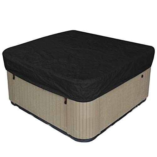 Whirlpool-Abdeckung, regenfest, staubdicht, für den Außenbereich, 230 x 229 cm, universelle Abdeckung für Außenpool, Badewannen-Abdeckung, Schwarz Whirlpool-Abdeckung, regenfest, staubdicht, für den Außenbereich, 230 x 229 cm, universelle Abdeckung für Außenpool, Badewannen-Abdeckung, Schwarz von Generic