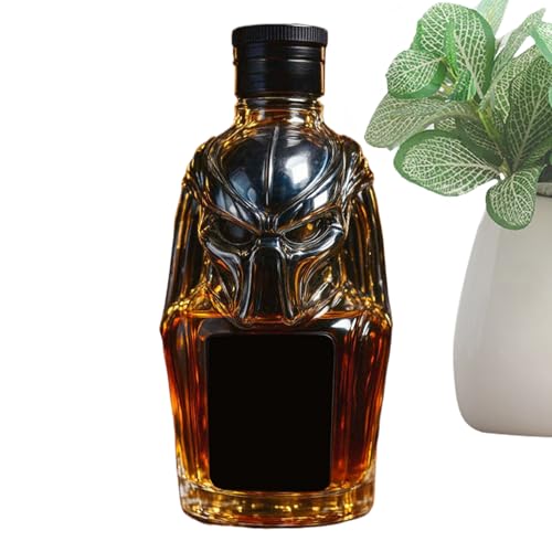 Whisky Carafe - 300 ml Bourbon-Dekanter | luftdichter Verschluss Aufbewahrung für Weingetränke zu Hause kommerzielle Präsentation hermetisch luftdicht Design 3D Design Vakuum Flasche in Or Whisky Carafe - 300 ml Bourbon-Dekanter | luftdichter Verschluss Aufbewahrung für Weingetränke zu Hause kommerzielle Präsentation hermetisch luftdicht Design 3D Design Vakuum Flasche in Or von Generic