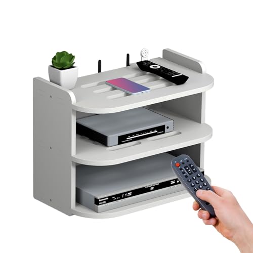 WiFi Router – WiFi Storage Rack, Wandprojektorregal | Keine Wärmeableitungs-Rack des drahtlosen Routers Bohrer, WLAN-Wandregal des Routers ohne Punch für Router WiFi Router – WiFi Storage Rack, Wandprojektorregal | Keine Wärmeableitungs-Rack des drahtlosen Routers Bohrer, WLAN-Wandregal des Routers ohne Punch für Router von Generic