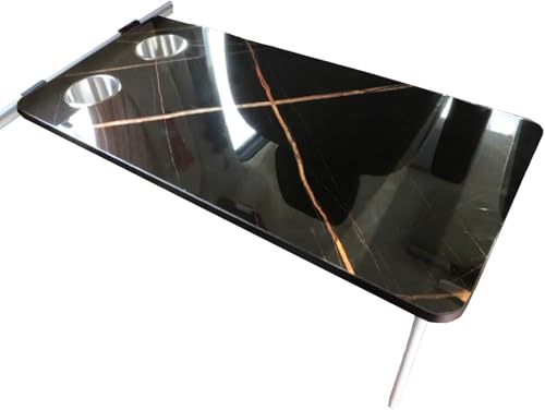 Wohnmobil Klapptisch Reise Wohnmobil Wohnmobil Möbel Abnehmbarer Tisch Klappbein Schieberegler Kit Geeignet Für Camping Wohnmobil, Black Wohnmobil Klapptisch Reise Wohnmobil Wohnmobil Möbel Abnehmbarer Tisch Klappbein Schieberegler Kit Geeignet Für Camping Wohnmobil, Black von Generic