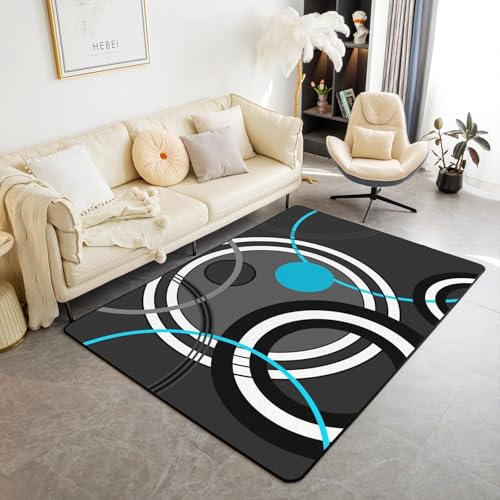 Wohnzimmerteppich 3D-Druck Abstrakte Geometrische Texturstreifen 140 X 200 cm - Fußmatte Für Den Innenbereich – Weich Im Griff – Fleckenabweisend, Fusselfrei: Umweltfreundlich, Rutsch -7560434335031 Wohnzimmerteppich 3D-Druck Abstrakte Geometrische Texturstreifen 140 X 200 cm - Fußmatte Für Den Innenbereich – Weich Im Griff – Fleckenabweisend, Fusselfrei: Umweltfreundlich, Rutsch -7560434335031 von Generic