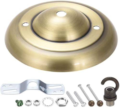 XYWHPGV Decken-Baldachin-Licht-Kit Pendelleuchte mit Schleife 120mm 4,72 Zoll Antik Messing(813a1 08b16 68c95 29a25 aab21 3abdb von Generic