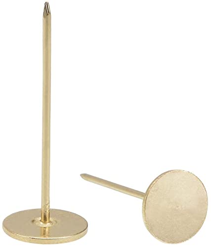 XYWHPGV Polsternägel Reißnägel 18mmx50mm Flachkopf Möbelnägel Gold Ton für Möbel Sofa Kopfteile, 80 Stück(eb4ea 52b87 4bbcb 87414 b7b19 64308 XYWHPGV Polsternägel Reißnägel 18mmx50mm Flachkopf Möbelnägel Gold Ton für Möbel Sofa Kopfteile, 80 Stück(eb4ea 52b87 4bbcb 87414 b7b19 64308 von Generic