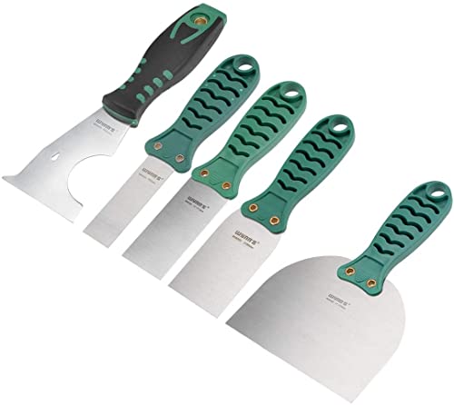 XYWHPGV Spachtelschaber 1 1,5 2 2,5 4,5 Zoll Edelstahl Flexible Spachtel mit ergonomischem Kunststoffgriff zum Kleben Farbe Wand Bodenfliesen Grün 5in1 Set(40374 07e59 a0ff1 b5cfe f2cd3 42bb9 XYWHPGV Spachtelschaber 1 1,5 2 2,5 4,5 Zoll Edelstahl Flexible Spachtel mit ergonomischem Kunststoffgriff zum Kleben Farbe Wand Bodenfliesen Grün 5in1 Set(40374 07e59 a0ff1 b5cfe f2cd3 42bb9 von Generic