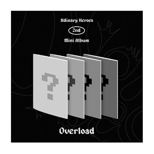 Xdinary Heroes Overload 2nd Mini Album CD+Poster+Message lyric book+Photocard+Polaroid photocard+Sticker pack+Tracking (4 Version SET) von Generic
