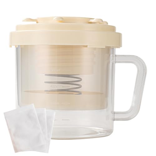 Yogurt Siler - Maker mit ultrafeinem Mesh | -Filter | Hausgemachte Haushaltsset Macher-Maschine | Mehrzweck Dicker wiederverwendbarer Käse- -Molken-Separator für die von Generic