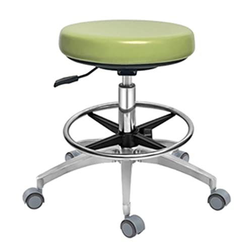 Zahnarztstuhl Medizinischer Hocker Krankenschwester Assistent Stuhl Rollstuhl Drehstuhl Salondrehstuhl mit Fußstütze PU-Leder höhenverstellbar),additionalWeblabs:(Pax_Checkout_Buy_Now_G von Generic