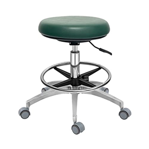 Zahnarztstuhl Medizinischer Hocker Krankenschwester Assistent Stuhl Rollstuhl Drehstuhl Salondrehstuhl mit Fußstütze PU-Leder höhenverstellbar),additionalWeblabs:(Pax_Checkout_Buy_Now_G von Generic