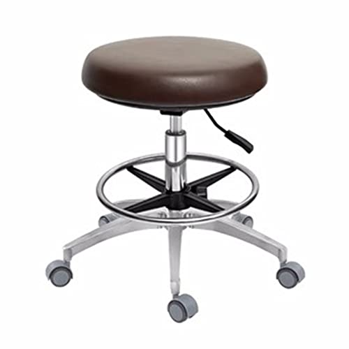 Zahnarztstuhl Medizinischer Hocker Krankenschwester Assistent Stuhl Rollstuhl Drehstuhl Salondrehstuhl mit Fußstütze PU-Leder höhenverstellbar),additionalWeblabs:(Pax_Checkout_Buy_Now_G von Generic