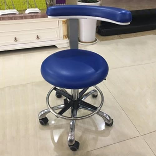 Zahnarztstuhl Zahnarzthelfer Hocker 360° Drehung Armlehne PU-Leder Rückenlehne Höhenverstellbarer Sattelhocker Rollstuhl),additionalWeblabs:(Pax_Checkout_Buy_Now_GC_Tango_1121297":" von Generic