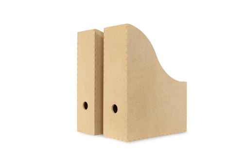 Zeitschriftensammler KNUFF Holz-Aufbewahrungsbox im 2-er Set - 9x24x31cm und 10x25x31cm von IKEA